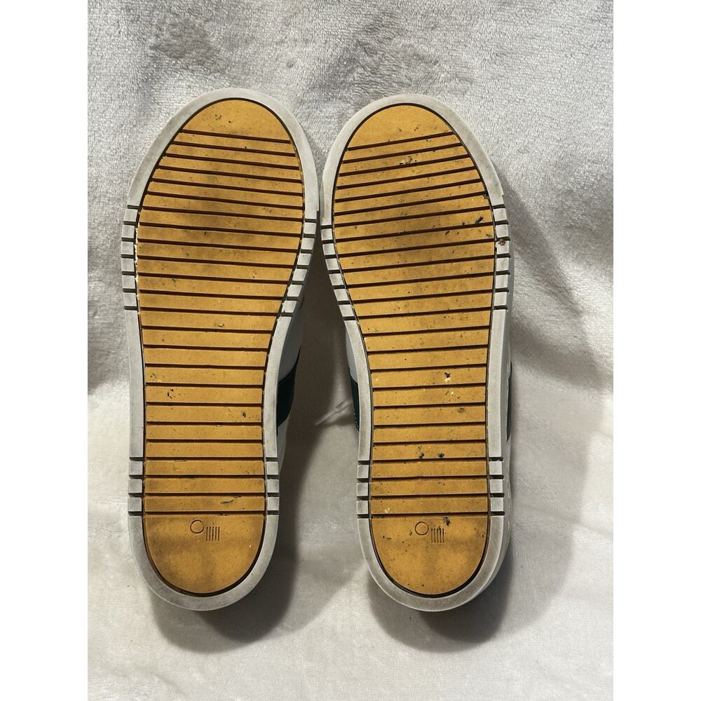 ONCEPT Lagos Size 7.5 Canvas Leather Designer Fashion Sneaker Green White Casual - Picture 5 of 10